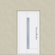 Einflügelige Tür