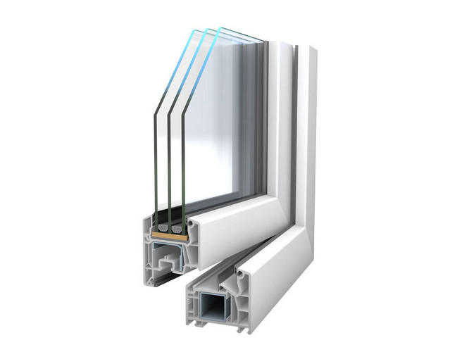 AKF Fensterprofil VEKA Softline MD 76 mm