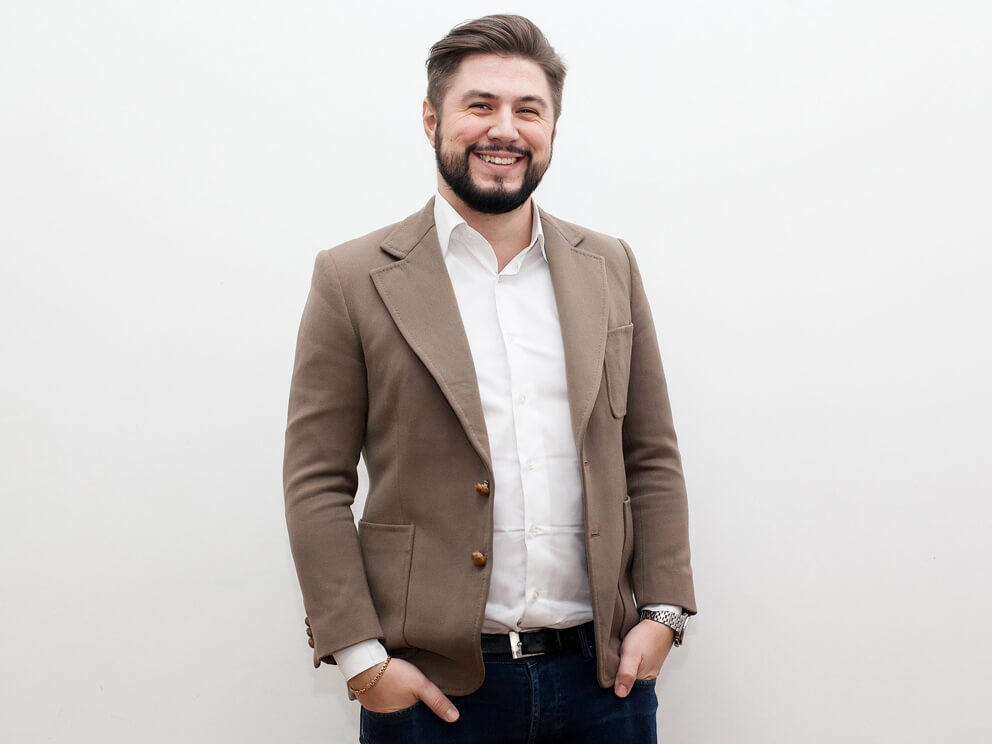 Portrait einer männlichen Person