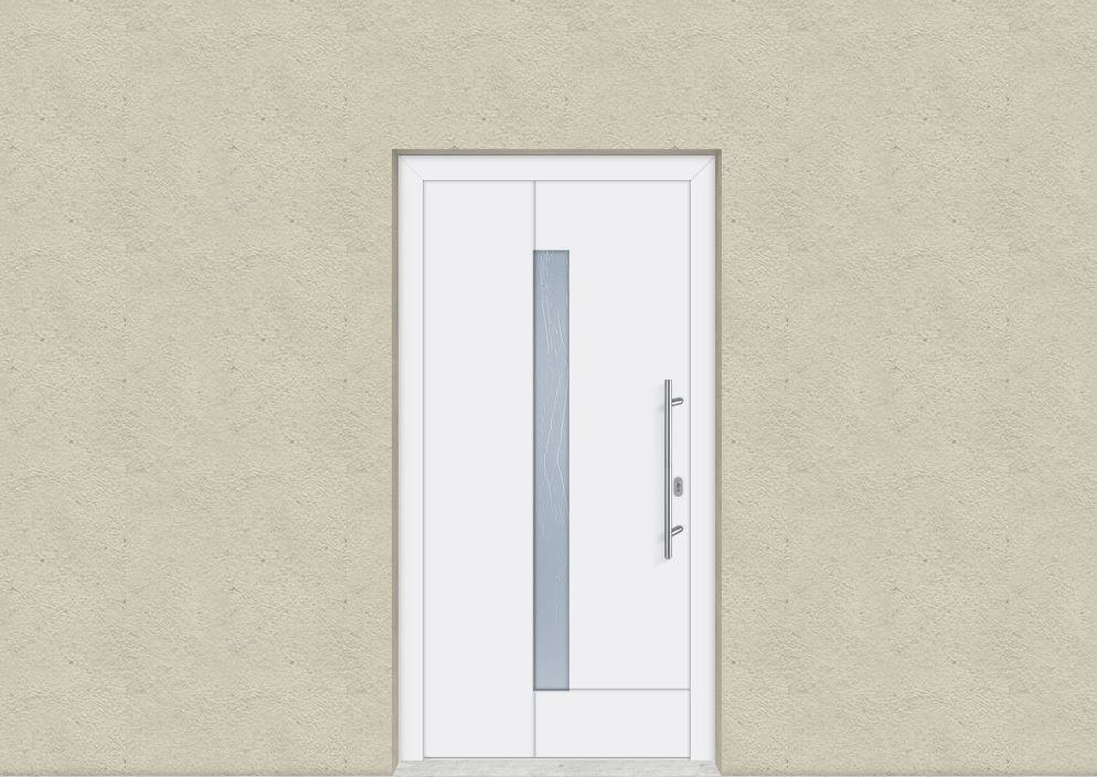 Grafik Einflügelige Tür