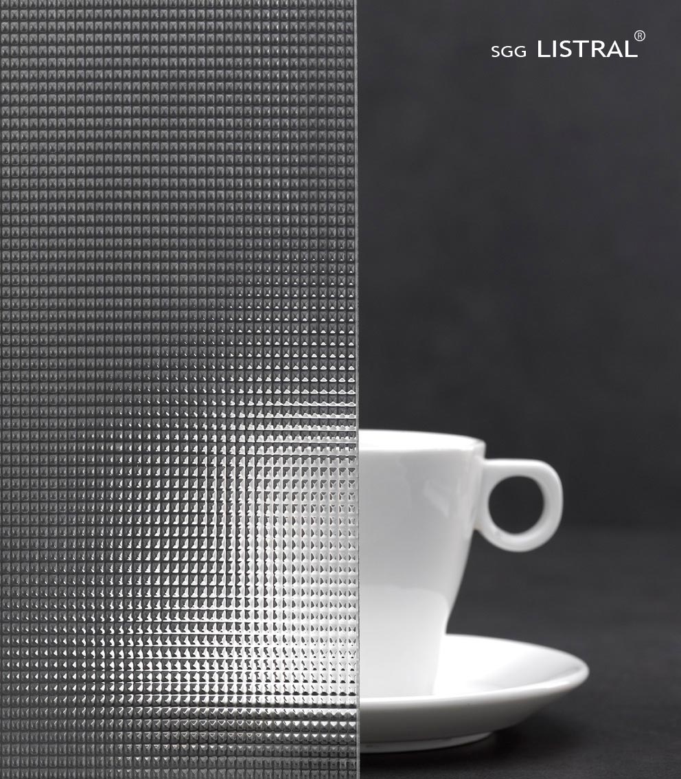 Farbe Ornamentglas Listral D