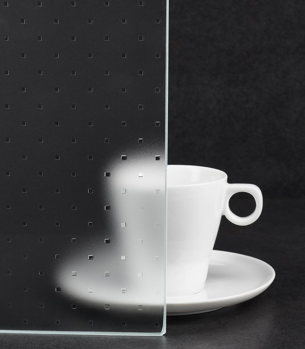 Farbe Ornamentglas Madras Pave