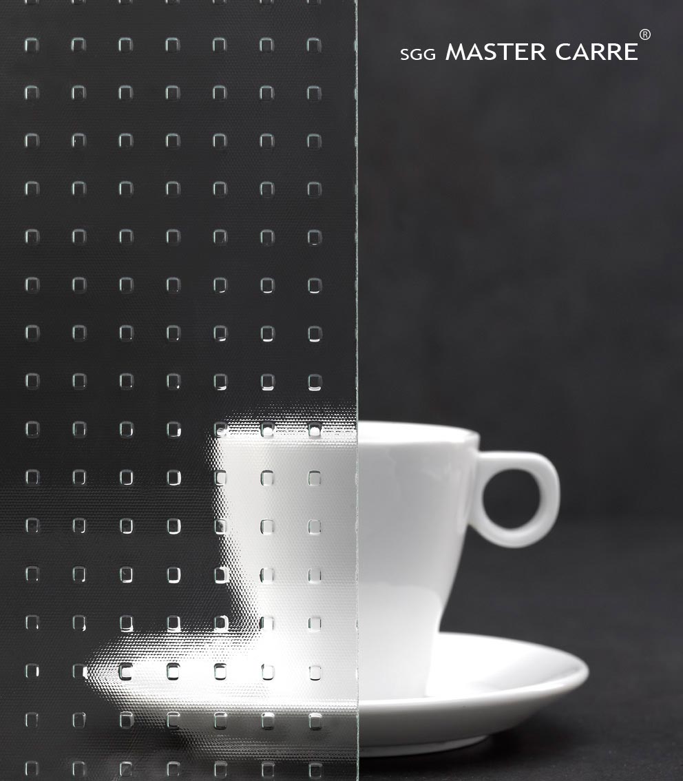 Farbe Ornamentglas Mastercarré