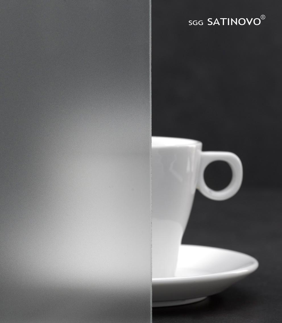 Farbe Ornamentglas Satinovo Mate